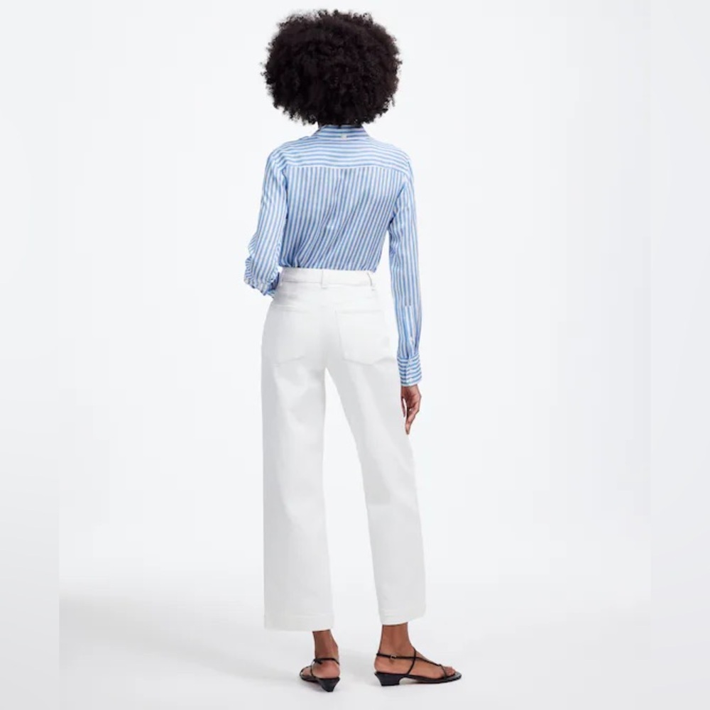 Madewell The Perfect Vintage Wide-Leg Crop Jeans - Picture 4 of 9
